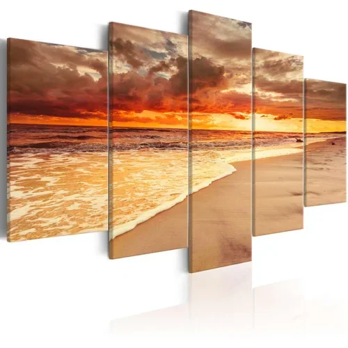  Slika - Sea: Beautiful Sunset 100x50