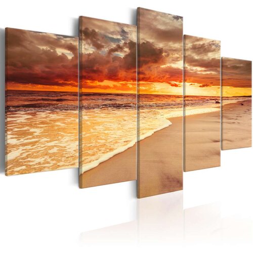  Slika - Sea: Beautiful Sunset 100x50 Slike