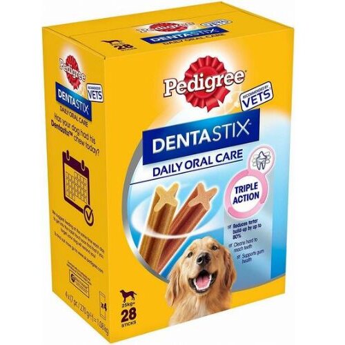 Mars pet Dentastix Daily Oral Care - Multi pakiranje (28 komada) za velike pse (&amp;gt;25 kg) Slike