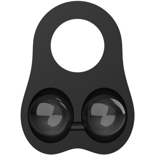 Pulselock Taur - silikonski prsten za testise s otežanim kuglicama (crni) Cene