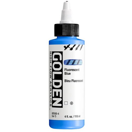  GOLDEN High Flov Fluorescentna akrilna boja 118 ml | 8566 Blue Slike