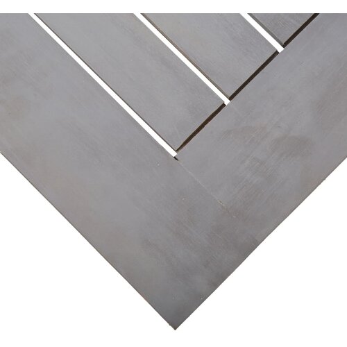 The Living Store Vrtni stol sivi 200 x 100 x 75 cm od masivnog bagremovog drva Cijene