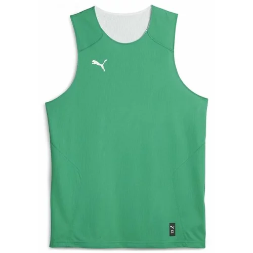 Puma HOOPS TEAM REVERSE PRACTICE JERSEY Muški košarkaški dres, zelena, veličina