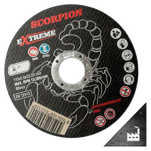 Scorpion Abrasive EXTREME metal/inox (high) Rezna ploca Slike