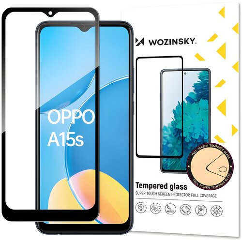 Wozinsky za&scaron;titno kaljeno staklo za Oppo A15/A15s - Crna Cijene