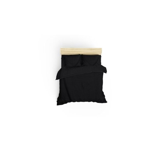 Lessentiel Maison satenska posteljina (200x220) Stripe Anthracite Cene