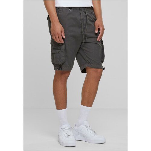 UC Men Men's Double Pocket Cargo Shorts - Grey Cene