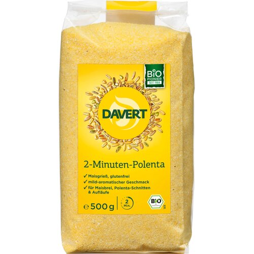 Davert Bio 2-minutna polenta - 500 g Cene
