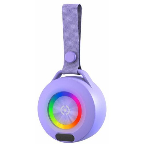Celly lightbeat wireless prenosivi bluetooth zvučnik u ljubičastoj boji Slike