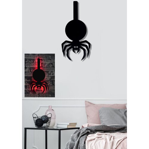 Wallity zidna led dekoracija spider , 47 x 23 cm, 22.68 w, crvena Cene
