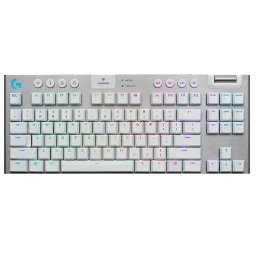 Logitech Bežična tastatura G915 X Lightspeed TKL LowProfile US White Cene