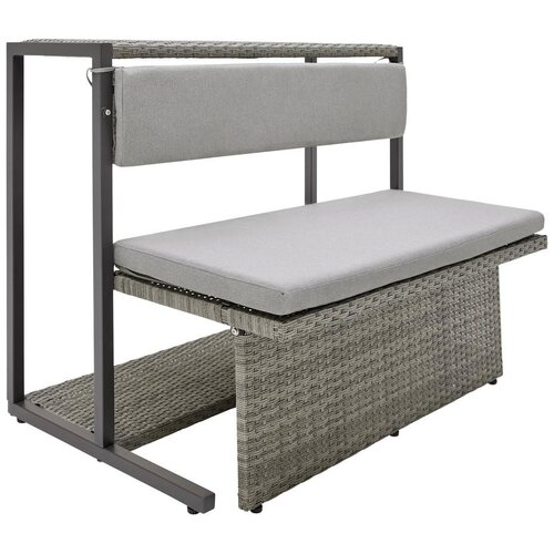 Bessagi Garden set za balkon mario, modularen, sivorjava Slike