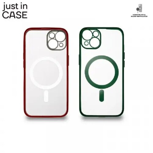 Just In Case 2u1 Extra case MAG MIX paket ZELENO CRVENI za iPhone 13 Cene