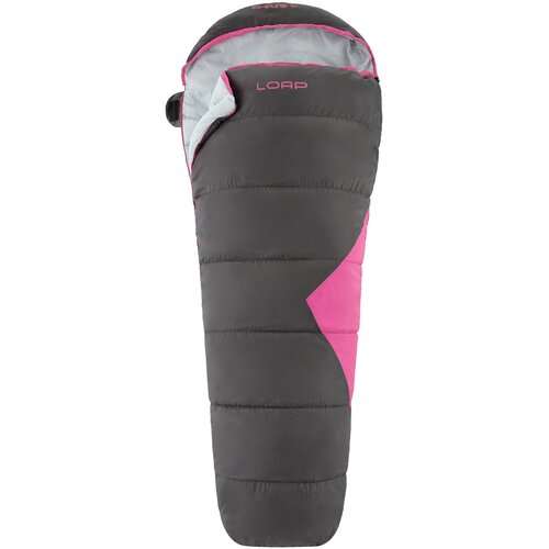 LOAP Women's mummy sleeping bag PHASE L Grey/Pink Cene