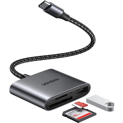 Ugreen USB-C to SD/TF + USB 2.0 Memory Card Reader Cijene