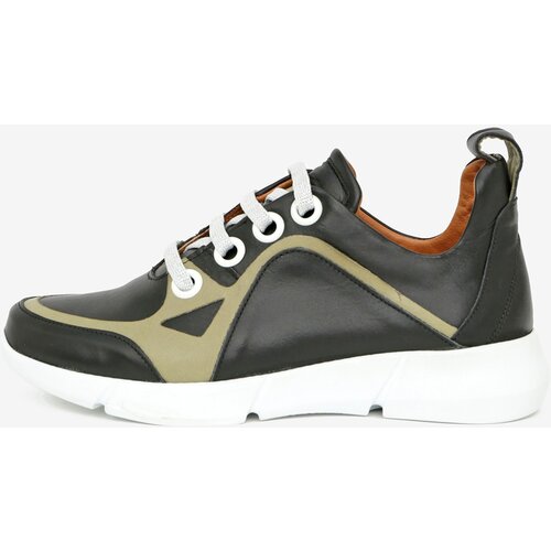 WILD Black Women&amp;#039;s Leather Sneakers Slike