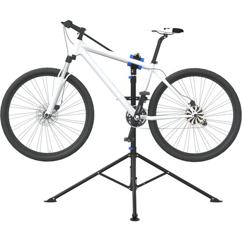  Stalak za popravak bicikla sklopivi 108 - 188 cm plavi čelični Cijene