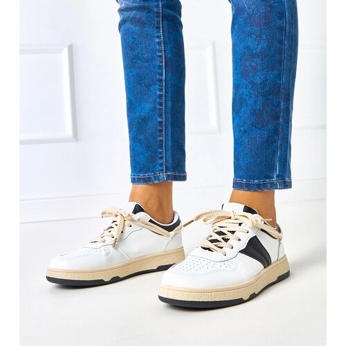 Gemre Black and white women&amp;#039;s sneakers Marcella Slike