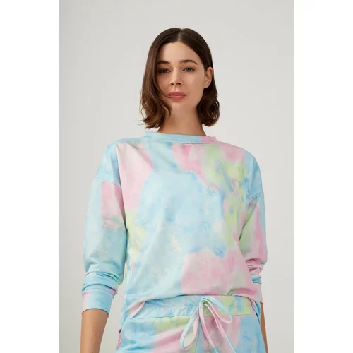 LOS OJOS Pajama Set - Multicolored - Batik print
