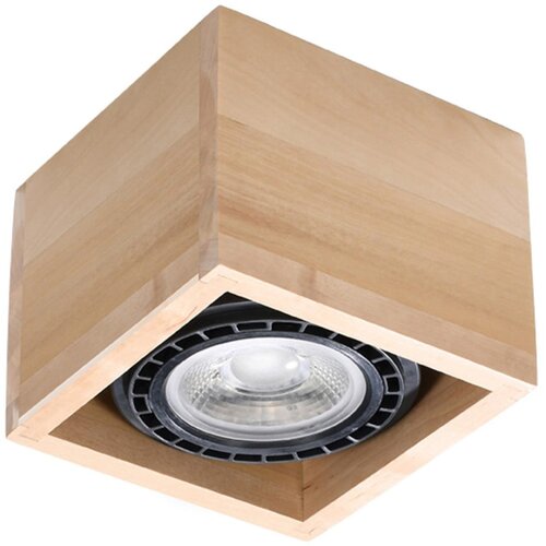 Nice Lamps Stropna svjetiljka u prirodnoj boji 14x14 cm Urara – Cijene