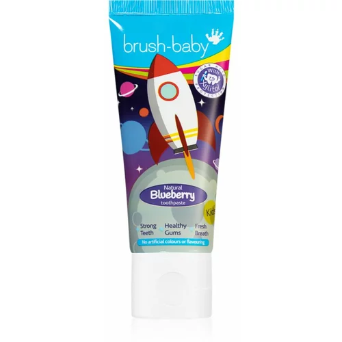 Brush Baby Rocket zubna pasta za djecu borovnica 50 ml