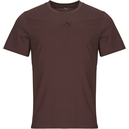 Puma ESS Small No. 1 Logo centered Tee Smeđa Cijene