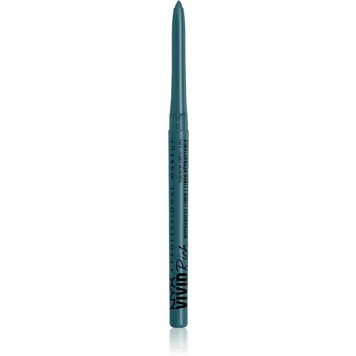 NYX Professional Makeup Vivid Rich samodejni svinčnik za oči odtenek 13 Aquamarine Dream 0,28 g