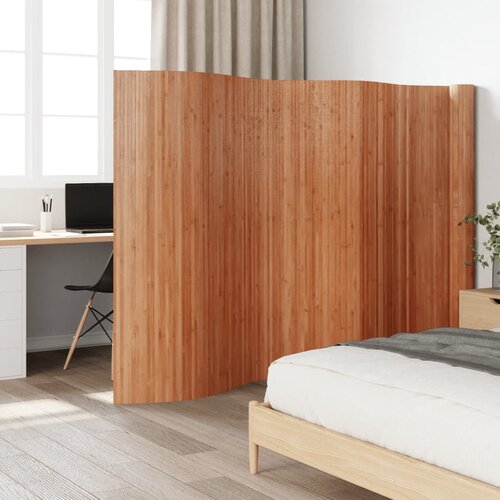 vidaXL Sobna pregrada smeđa 165 x 800 cm od bambusa Cijene