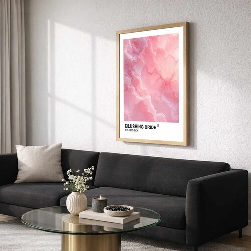 WALLXPERT NC11835_3545 Multicolor Decorative Framed MDF Painting Cene