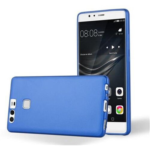 Cadorabo Case, združljiv s Huawei v kovinsko modri barvi - za&scaron;čitni pokrov iz fleksibilnega silikona TPU, (20587358) Cene