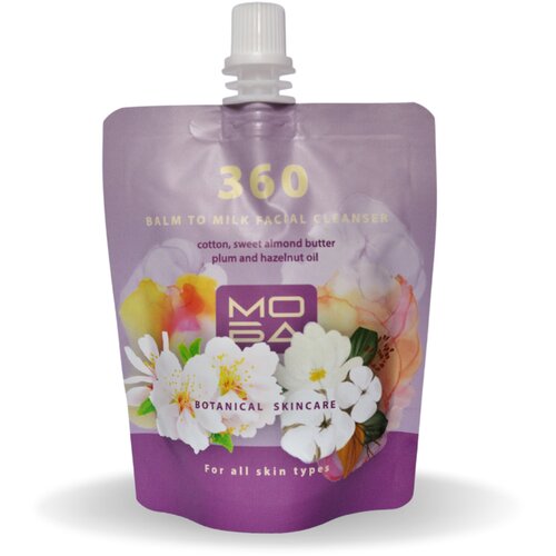 Moba 360 balm to milk facial cleanser Moba, 100ml Slike