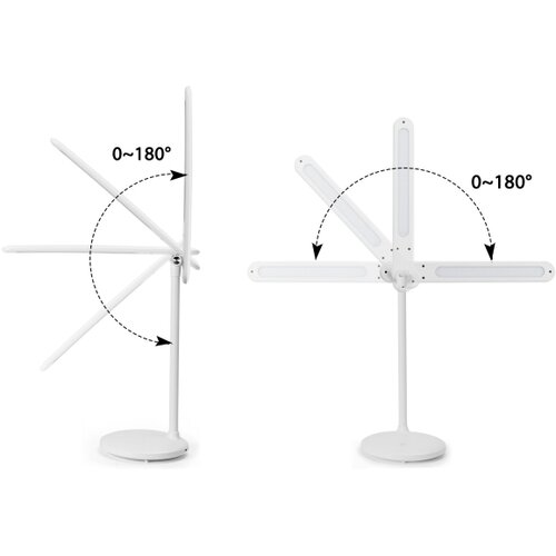 Aigostar prigu&amp;scaron;iva LED punjiva stona lampa sa dodirnim upravljanjem 3W/5V 1800 mAh Slike