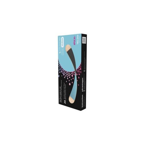  Turpija za nokte Staleks Pro Mix Dvostrana sa dr&amp;scaron;kom papmAm 180/240# &amp;ndash; 25 kom (Outlet) Slike