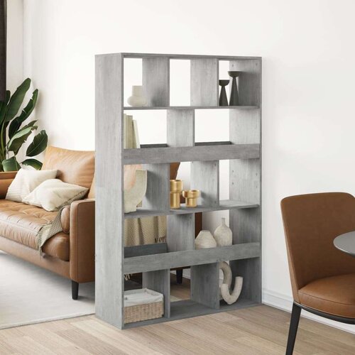 VidaXL Sobna pregrada boja betona 100x33x156,5 cm konstruirano drvo Slike