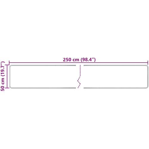  za tepih MARSA Krema 50 x 250 cm Poliester i PVC Slike
