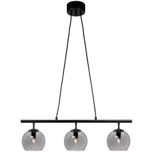  Cottex T2493SVG - Viseći luster na sajli CAPELLA 3xE14/40W/230V dimljena/crna Cene