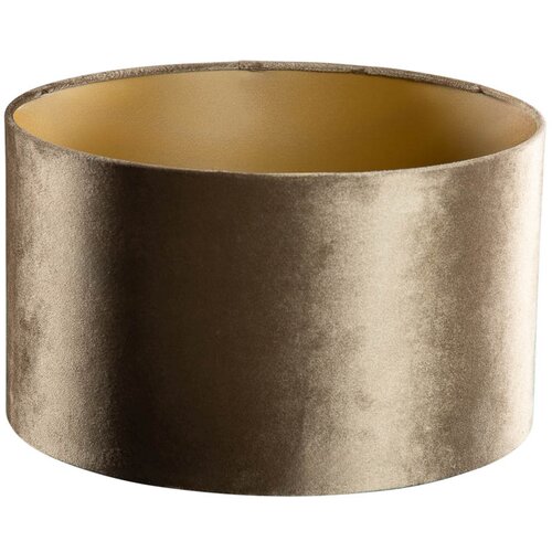 QAZQA Velours lampenkap brons met gouden binnenkant 35/35/20 Cene