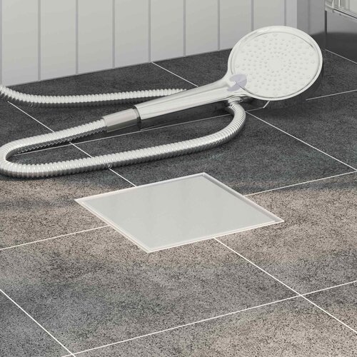  2 u 1 odvod za tu&scaron; Srebrno 20 x 20 cm Nehrđajući čelik 304 Cijene