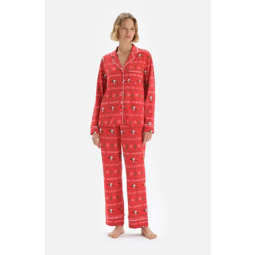 Dagi Pajama Set - Red