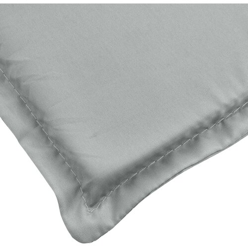  Jastuci za stolice 6 kom svjetlosivi 100x50x4 cm tkanina Slike