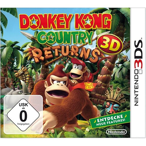 Donkey Kong Country Returns 3D (3DS) - rabljeno Slike