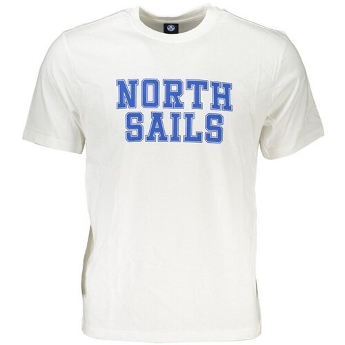 North Sails Muška kratka majica bijela Cene