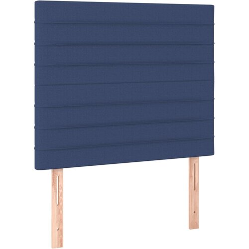  Uzglavlje plavo 80x5x118/128 cm tkanina Slike