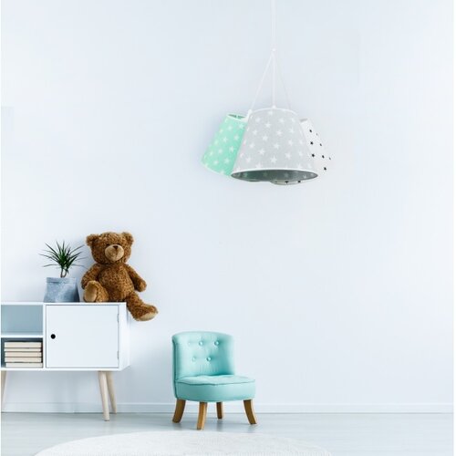  Brilagi - Luster na sajli CARPI 3xE27/60W/230V Slike