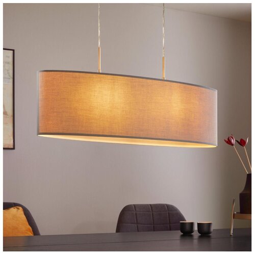 Eglo 55276 -  visilica na sajli pasteri 2xE27/60W/230V siva Cene