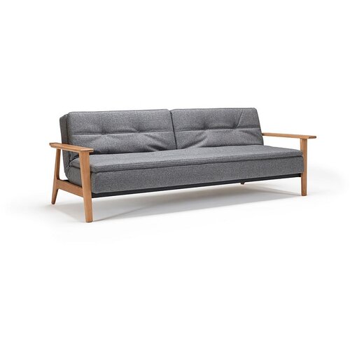 Innovation living Kau DUBLEXO SOFA BED s rukonaslonima-Svjetlo siva Slike