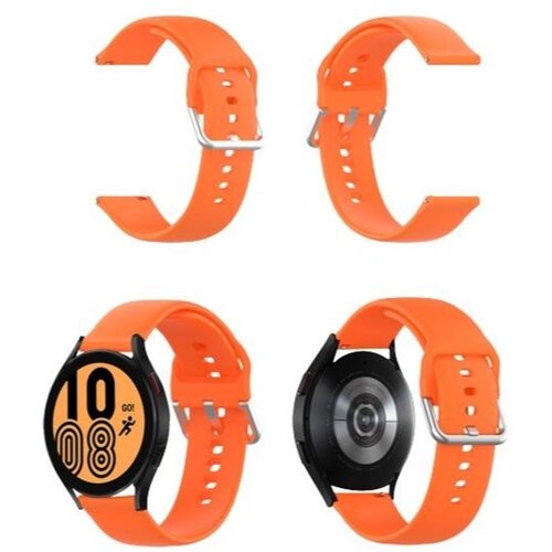 Chameleon Silikonski pašček Basic, 22 mm, oranžen, za pametno uro Cene