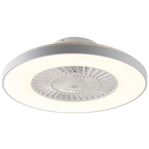 QAZQA Stropni ventilator bel z efektom zvezde, ki ga je mogoče zatemniti - Climo Cene