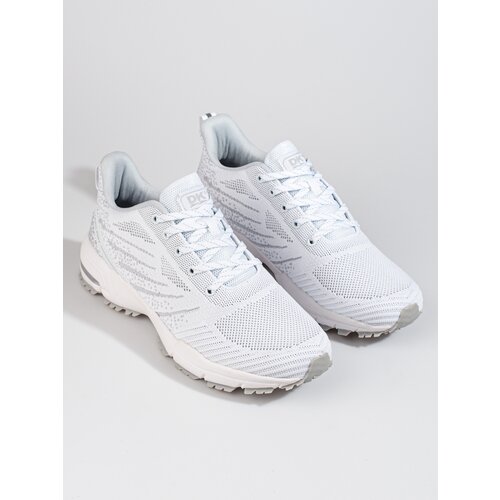 DK White Men's Thick Sole Sports Shoes Slike