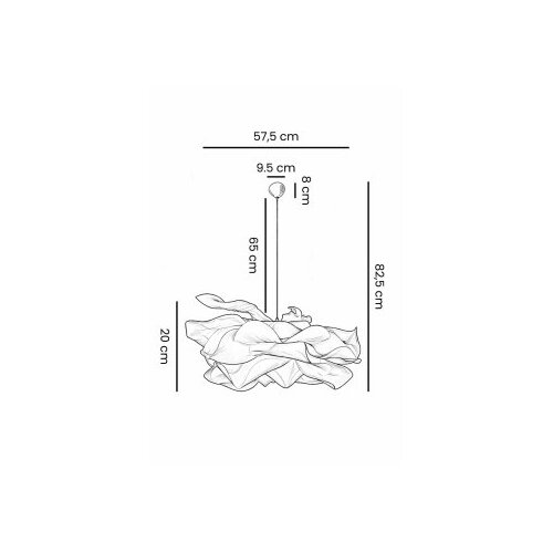 Opviq Beli luster MOD0009 Slike
